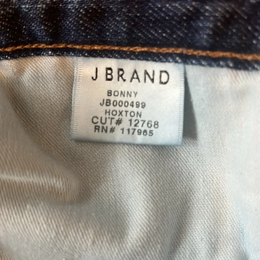 J Brand Dark Wash Bonny Denim Mini Skirt Size 26